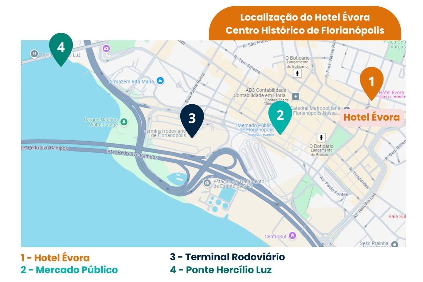 Hotel Evora By Rede Sagres Florianópolis Exteriér fotografie